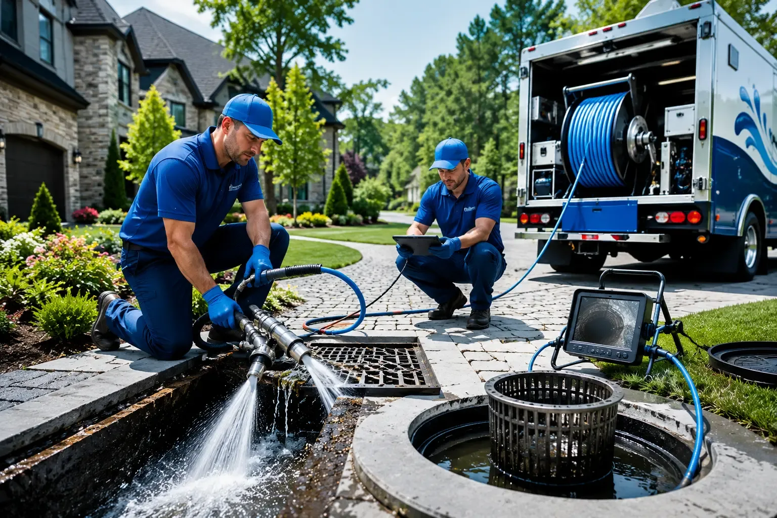 Local outdoor drain cleaning professionals in La Cygne, KS